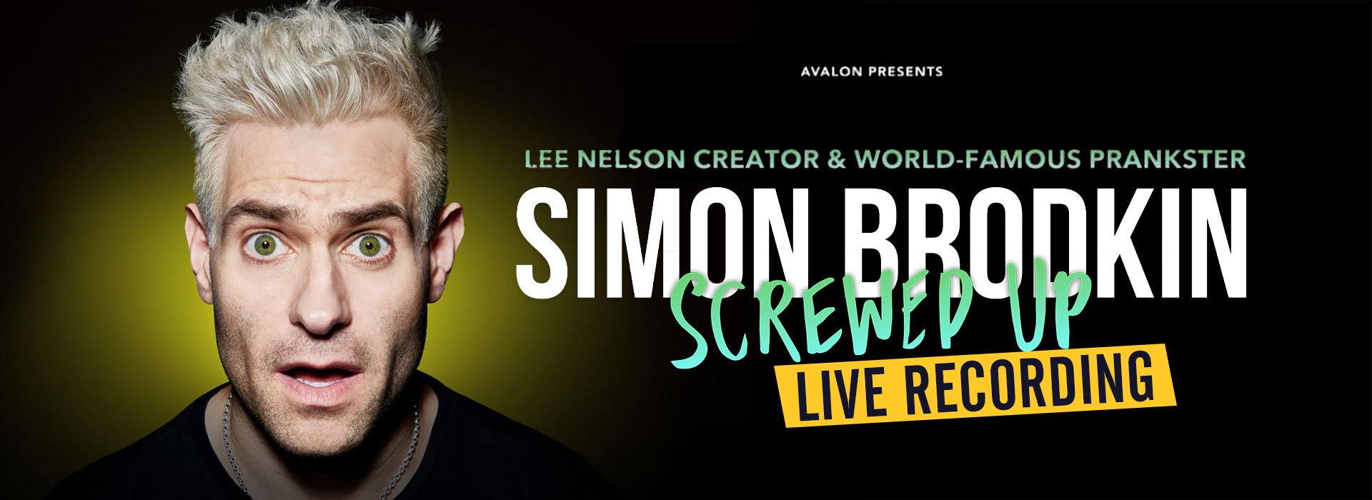 Simon Brodkin: Screwed Up – Live Recording